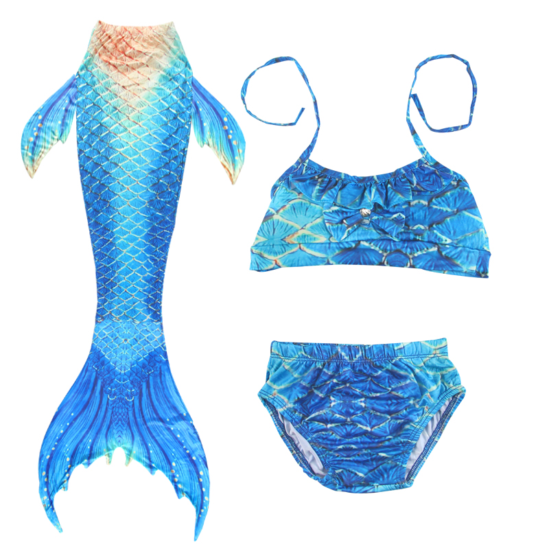 Flippers Swimming - The Little Mermaid Tail Swimsuit para