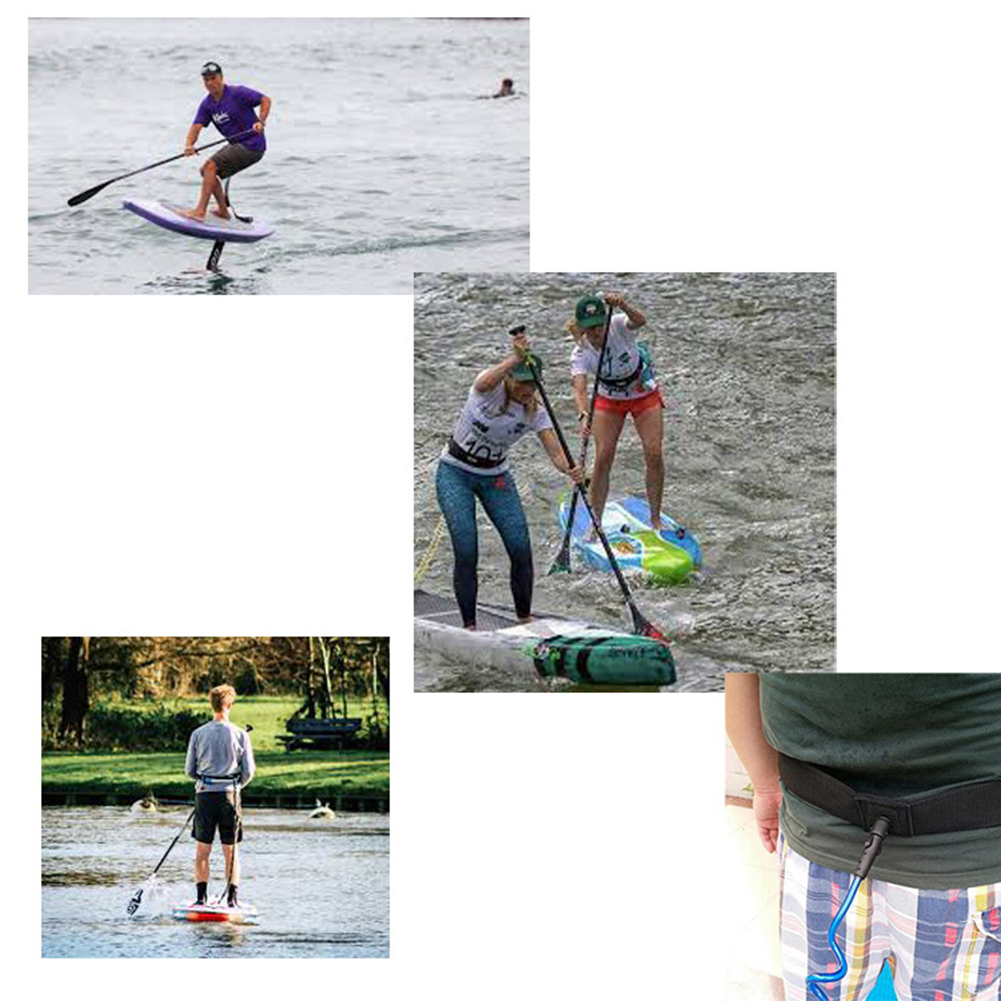 Surfboard Leash - Cinta de Segurança Ajustável para Pranchas