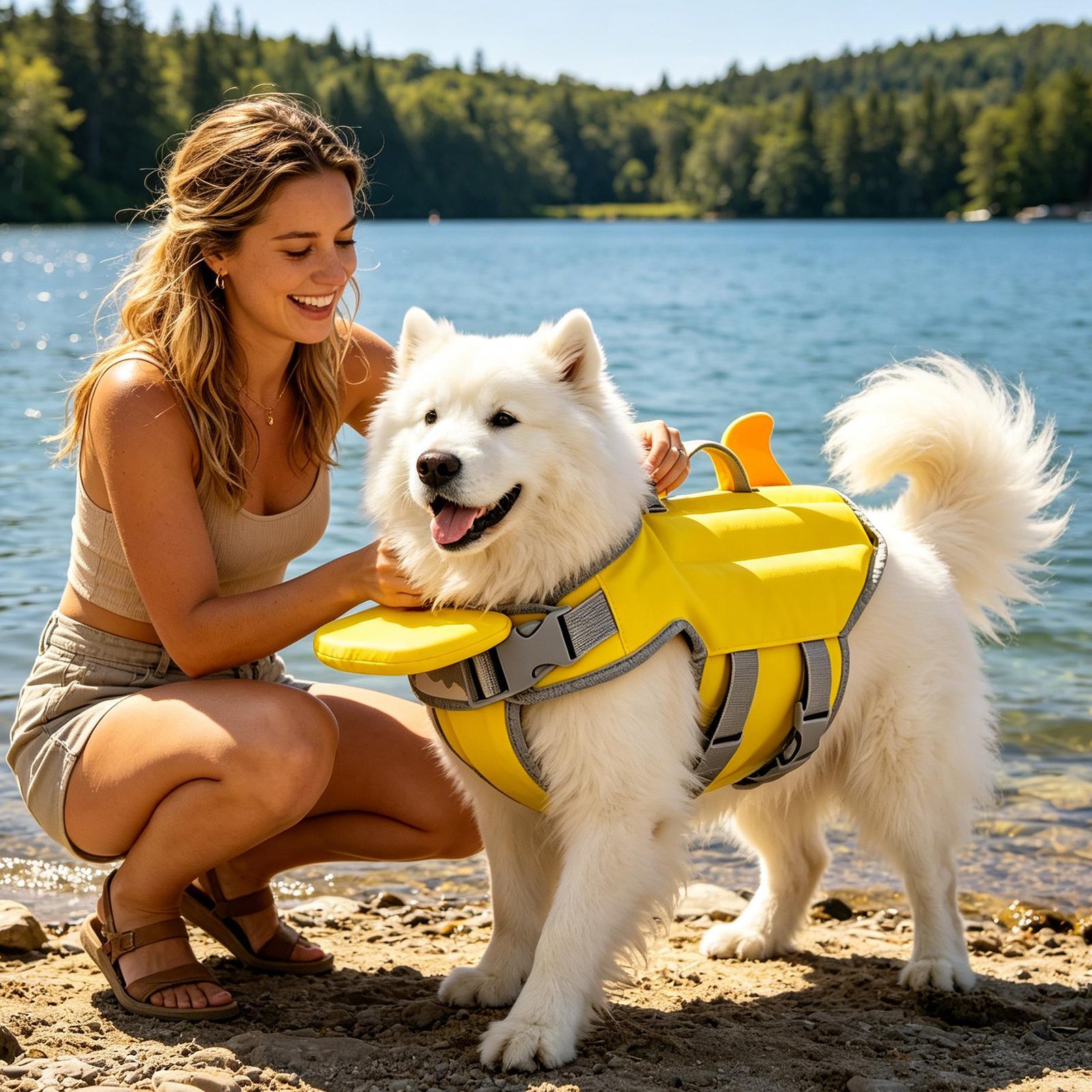 Colete Salva-Vidas para Cães P - Life Jacket avaliação e preço