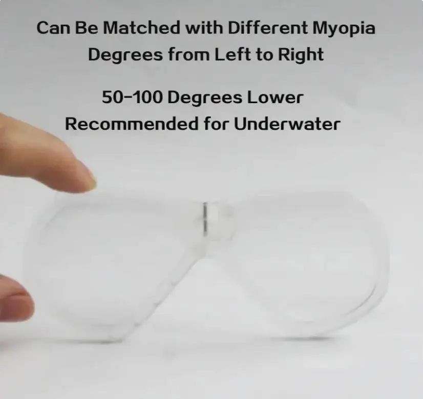 Máscaras de Mergulho com Lente - Goggles Swim avaliação e preço