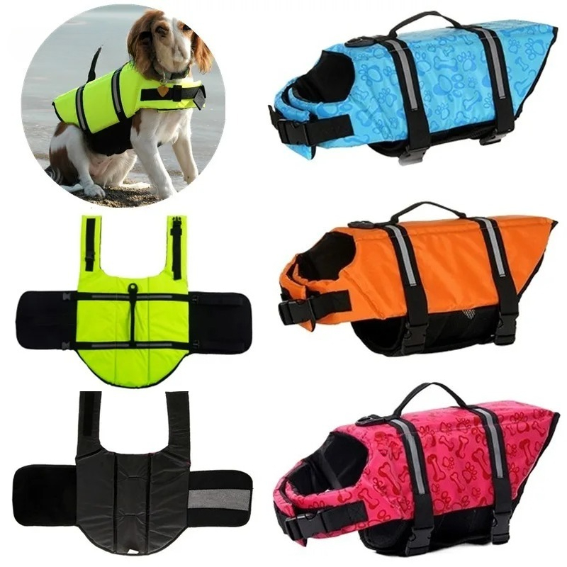 Colete salva-vidas para cães d - Life Jacket avaliação e preço