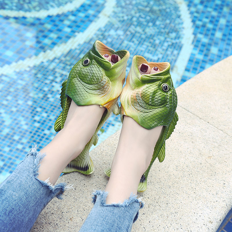 Chinelos de Dedo Peep Toe de D - Flippers Swimming avaliação e preço