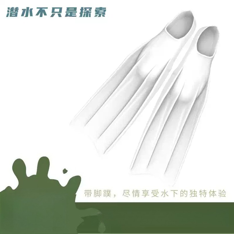 Aletas Longas de Silicone para - Swim Fins avaliação e preço